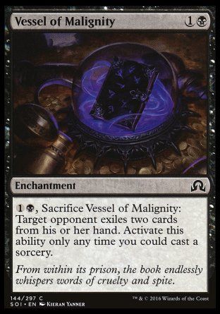 Vessel of Malignity (Shadows over Innistrad) Trading Card