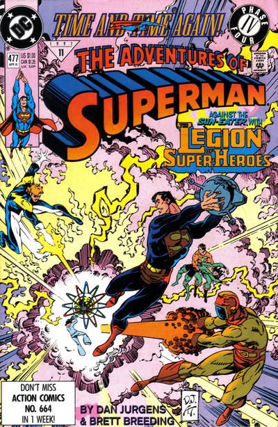 Adventures of Superman #477 Comic