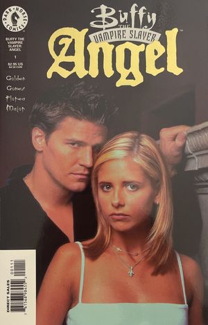 Buffy the Vampire Slayer: Angel #1(Dynamic Forces Gold Foil Logo Photo variant)