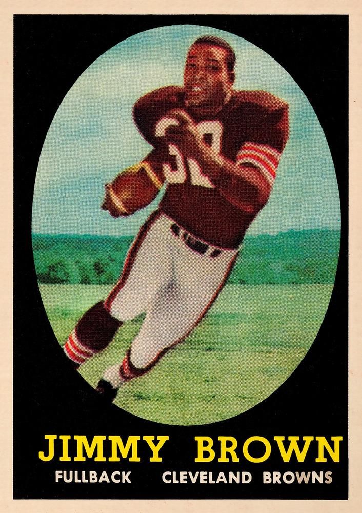 1958 Topps Football Sports Card