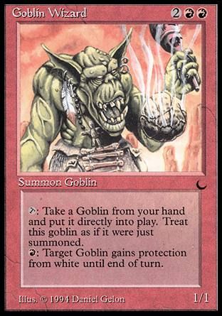 Goblin Wizard (The Dark) Trading Card