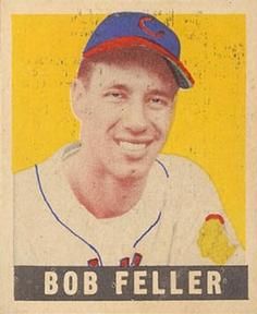 Bob Feller 1948 Leaf #93 Sports Card