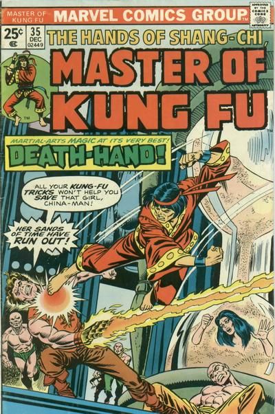 Master of Kung Fu #35 Comic