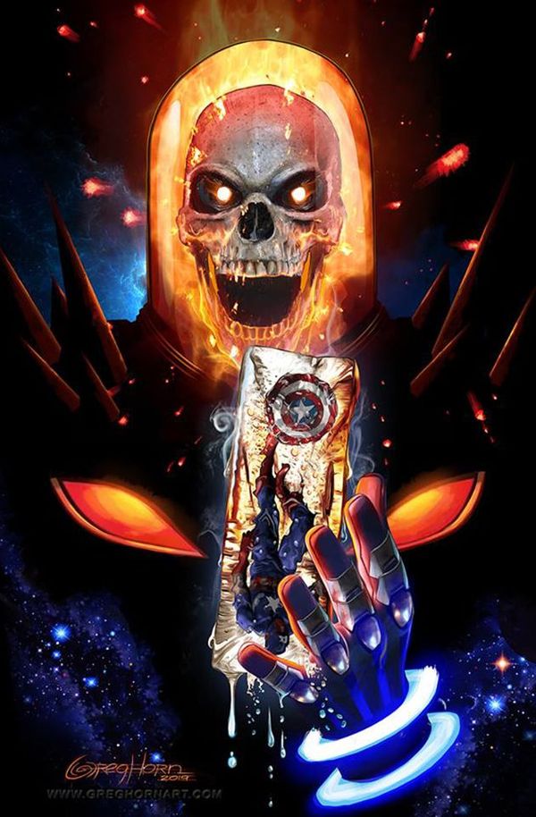 Cosmic Ghost Rider Destroys Marvel History #1 (GregHornArt.com Edition C)