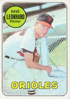 Dave Leonhard 1969 Topps #228 Sports Card