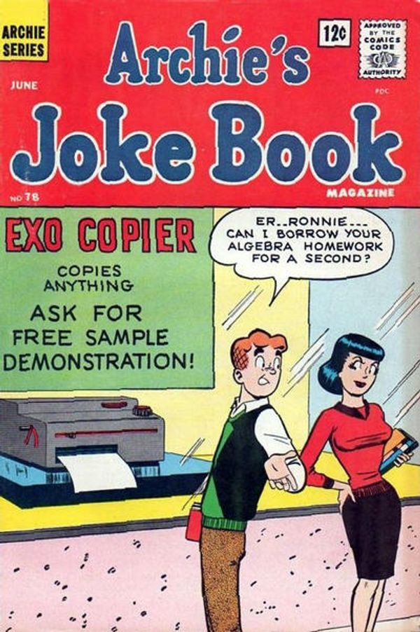Archie's Joke Book Magazine #78