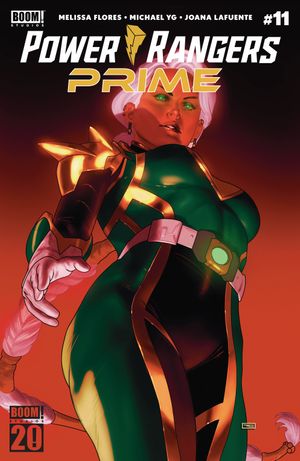 Power Rangers Prime #11 (C Boom 20th Anniversary Variant Dressed Clarke)