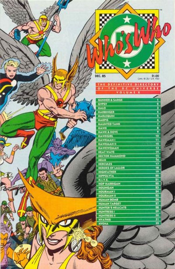 Who's Who: The Definitive Directory of the DC Universe #10