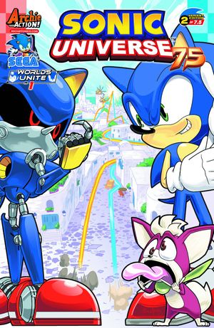Sonic Universe #75 (Ben Bates Variant Cover)