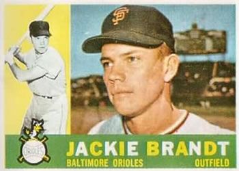 Jackie Brandt 1960 Topps #53 Sports Card
