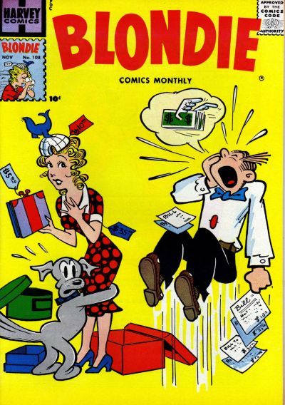Blondie Comics Monthly #108 Comic