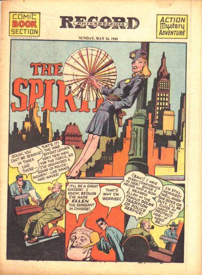 Spirit Section #5/16/1943 Comic
