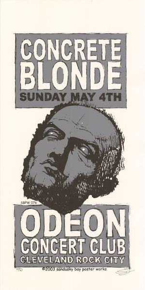 Concrete Blonde - Odeon Concert Club - 2003