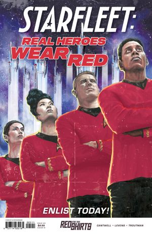 Star Trek: Red Shirts #3 (Variant B Woodward Federation Recruitment)