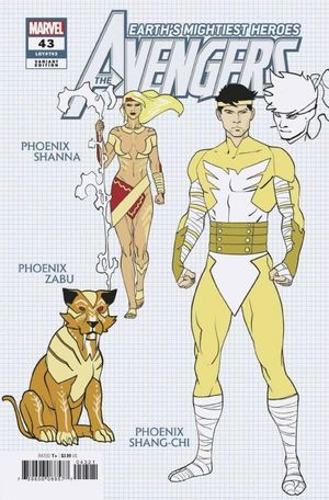 Avengers #43 (Garron Design Variant)