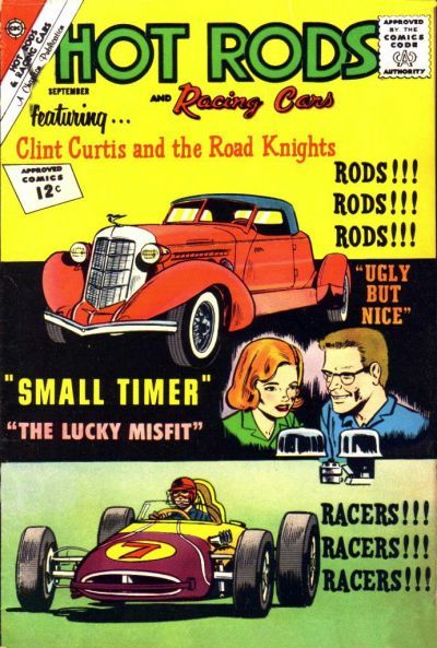 Hot Rods and Racing Cars #59 Comic
