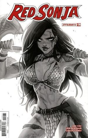 Red Sonja #20 (Cover F 10 Copy Tarr B&w Cover)