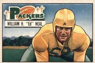 William H. "Ed" Neal 1951 Bowman #18 Sports Card