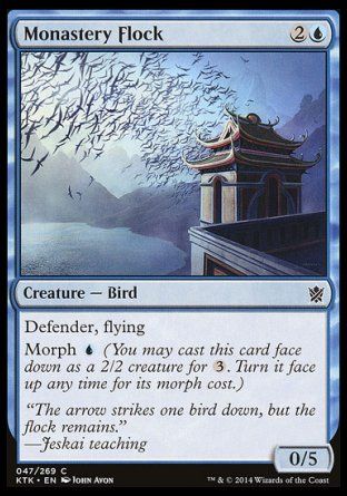 Monastery Flock (Khans of Tarkir) Trading Card