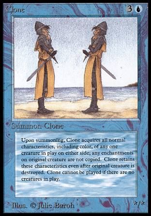 Clone (Alpha) Trading Card