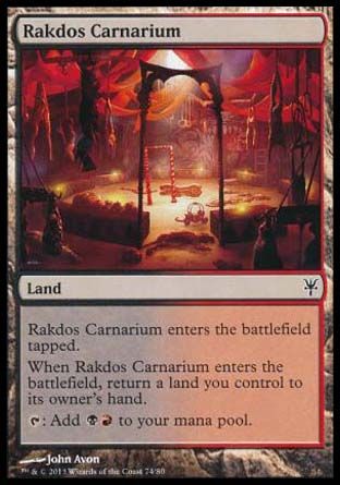 Rakdos Carnarium (Sorin vs. Tibalt) Trading Card