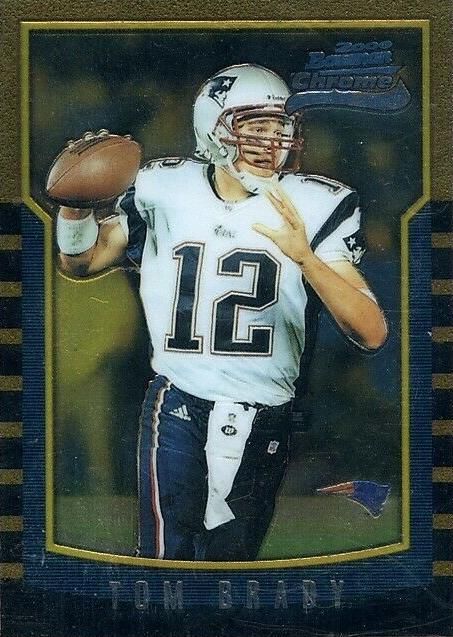 Tom Brady 2000 Bowman Chrome #236 Sports Card