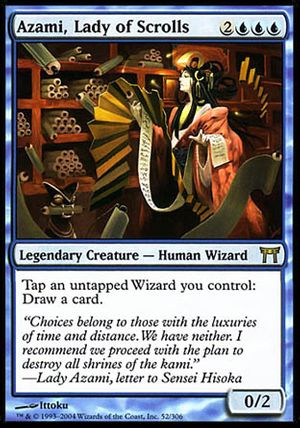 Azami, Lady of Scrolls (Champions of Kamigawa)