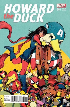 Howard The Duck #4 (Shirahama Variant)