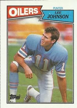 Lee Johnson 1987 Topps #311 Sports Card