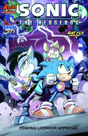 Sonic The Hedgehog #277 (Hesse Variant Cover)