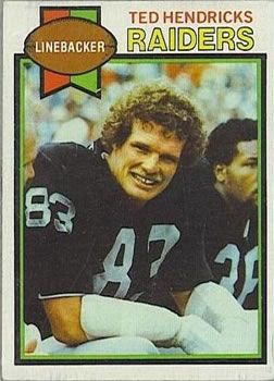 Ted Hendricks 1979 Topps #345 Sports Card