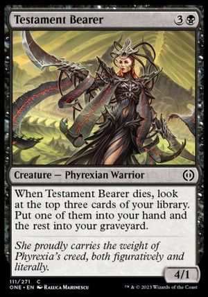 Testament Bearer (Phyrexia: All Will Be One)