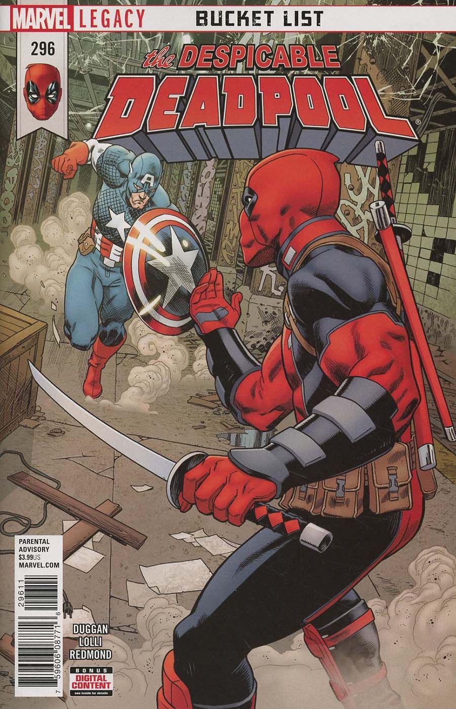 Despicable Deadpool #296 Comic