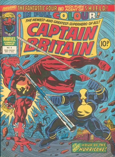 Captain Britain #4 Comic