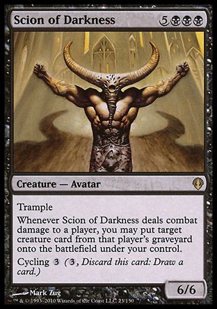 Scion of Darkness (Archenemy - decks) Trading Card