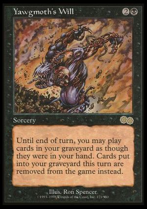 Yawgmoth's Will (Urza's Saga)
