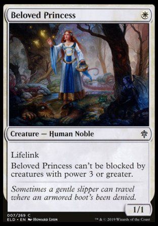 Beloved Princess (Throne of Eldraine) Trading Card