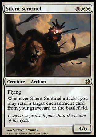 Silent Sentinel (Born of the Gods) Trading Card