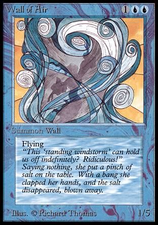 Wall of Air (Alpha) Trading Card