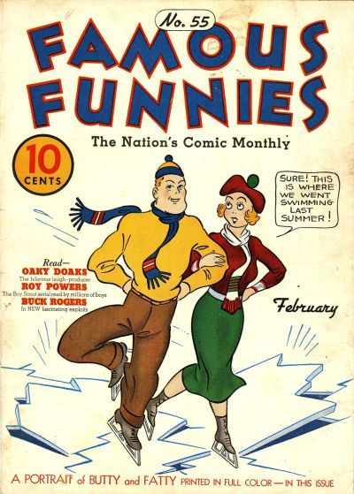 Famous Funnies #55 Comic