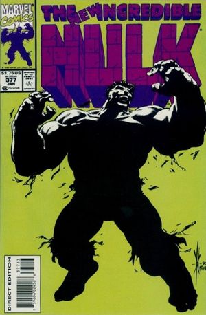 インクレディブルハルク #377 Incredible Hulk # 377 (1991) VF / NM | eBay