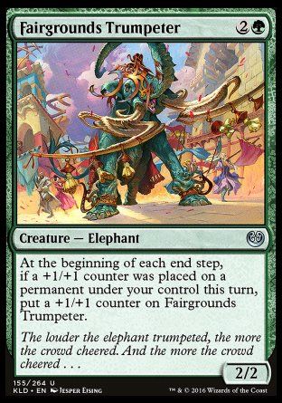 Fairgrounds Trumpeter (Kaladesh) Trading Card