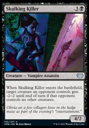 Skulking Killer (Innistrad: Crimson Vow) Trading Card