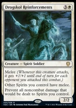 Drogskol Reinforcements (Innistrad Crimson Vow Commander Decks)