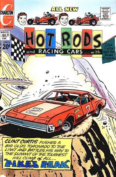 Hot Rods and Racing Cars #115 Comic