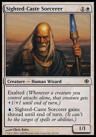 Sighted-Caste Sorcerer (Shards of Alara) Trading Card