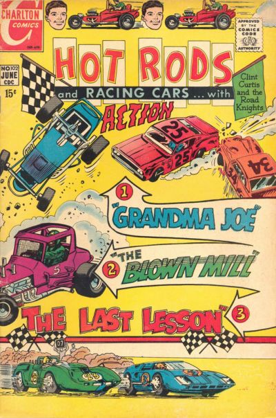 Hot Rods and Racing Cars #102 Comic