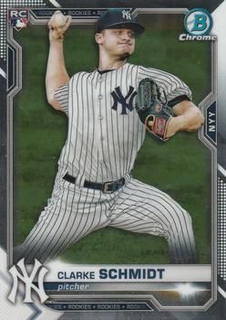Clarke Schmidt 2021 Bowman Chrome Baseball #33 Sports Card