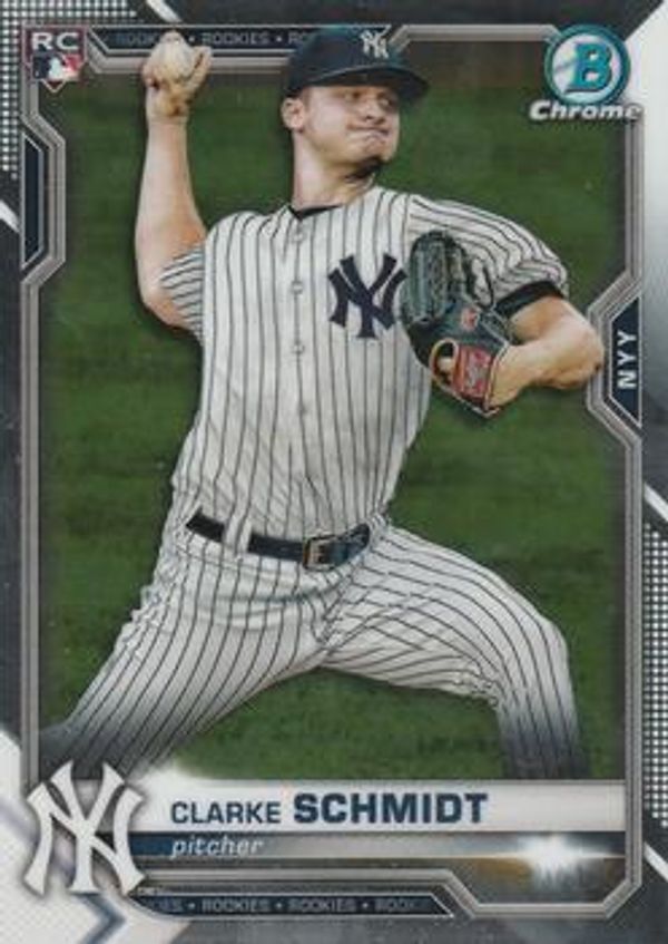 Clarke Schmidt 2021 Bowman Chrome Baseball #33