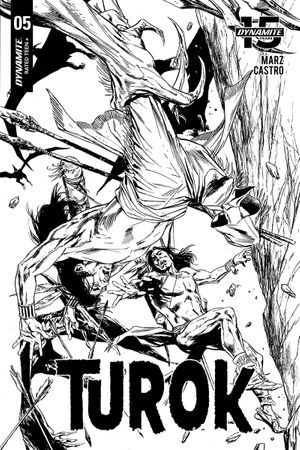 Turok #5 (20 Copy Guice B&w Cover)